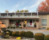King Estate with attached Mid-Century Apartment & Gym.