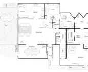 An Updated, Secluded family friendly home with Fast Wifi