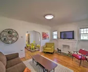 Colorful Tulsa Duplex w/ Porch: Dogs Welcome!