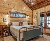 Large Luxury 2BR Cabin w/ Hot Tub, "Double Trouble" was designed for fun, comfor