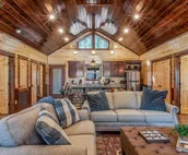 Large Luxury 2BR Cabin w/ Hot Tub, "Double Trouble" was designed for fun, comfor