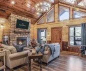 Large Luxury 2BR Cabin w/ Hot Tub, "Double Trouble" was designed for fun, comfor