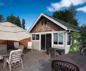 Charming Lakefront Cabin w/ Deck & Fire Pit!