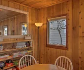 Charming Lakefront Cabin w/ Deck & Fire Pit!