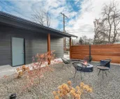 Mid Century Modern + 5min to Downtown + Walk to River + Hot Tub + Dog Friendly
