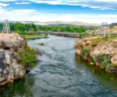 ❤Hunters, Fisherman, Couples Retreat.  It's Fall at Thermopolis River Walk Home