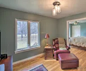 Grand Tulsa Getaway with Private Pond, Dock & Deck