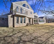 Grand Tulsa Getaway with Private Pond, Dock & Deck
