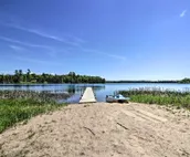 Lakefront Hackensack Cabin w/ Patio & Grill!
