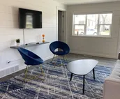 Fun MidMod home remodeled with private back yard.
