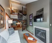 Suites at Silver Tree A318: One Bedroom with Loft Suite, Includes Fireplace and