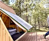 NEW! Glamping A-Frames, Stargazer 1 at Dakota Dream