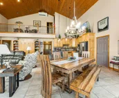 Vacation gem with pool table, shuffleboard, wet bar, furnished decks, & hot tub