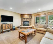 Spacious 3-story home w/private hot tub, pool table, firepit, electric fireplace