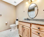 Spacious 3-story home w/private hot tub, pool table, firepit, electric fireplace