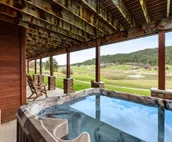Spacious 3-story home w/private hot tub, pool table, firepit, electric fireplace