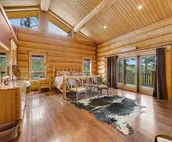 Private and secluded home with balcony, decks, patio, and wildlife views