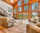 Huge home w/private hot tub, rec room, gas fireplace, firepit, grill, 2 kitchens