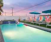 Rather Be Desert Oasis- Girls Paradise, Heated Pool, Hot Tub, IG Mural