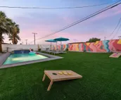 Rather Be Desert Oasis- Girls Paradise, Heated Pool, Hot Tub, IG Mural