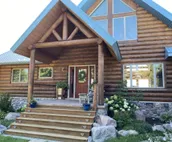 Beautiful Log House on Scenic Lake Kampeska / Sleeps 16