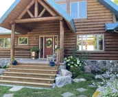 Beautiful Log House on Scenic Lake Kampeska / Sleeps 16