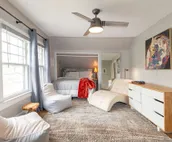 Cheerful 3 Bedroom / 2 Bathroom Bungalow w/ private Hot Tub + Private Deck/Patio