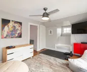 Cheerful 3 Bedroom / 2 Bathroom Bungalow w/ private Hot Tub + Private Deck/Patio