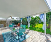 Pet Friendly w/ Fire Pit & Yard STEPS to the Beach