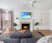 Comfy Southern Cottage with Backyard
