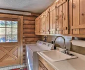 Hill City Log Cabin w/ On-Site Trout Fishing!