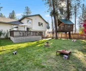 2 Family Rooms, Treehouse, King Bed, Air Hockey, Ping Pong, Jacuzzi, Fireplace