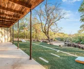 Secluded cabin in the middle of Arbuckle Mountains.