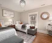 4 bedroom/2.5 bath fully restored 1910 beauty minutes from KU campus & downtown.