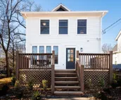 4 bedroom/2.5 bath fully restored 1910 beauty minutes from KU campus & downtown.