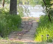 See Sandhill Cranes from our cabin on the Platte