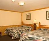 Rustic cabins with modern amenities Double Queen