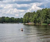 Cozy 3BR/2BA lakefront cabin on UTV/ATV trail
