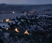 Tipi 7 w/Day Pass for Hot Springs