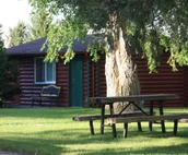 Rustic cabins with modern amenities Queen Cabin