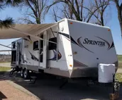 Plan a family camping trip with my travel trailer