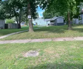 A small house in a quiet neighborhood