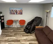 One bedroom with massage chair, one mile from I-70
