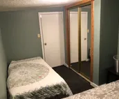 Cozy two bedroom cottage on 2 fenced in acres.