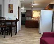 A small house in a quiet neighborhood