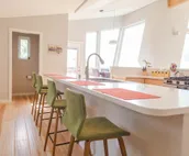 Stunning mountain view, modern, off the grid house
