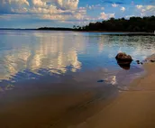 Beach on Lake Eufaula
