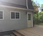Quiet place on the water upstairs duplex B