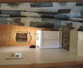 Charming Forest Cabin -sled dogs
