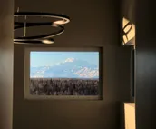 Stunning mountain view, modern, off the grid house